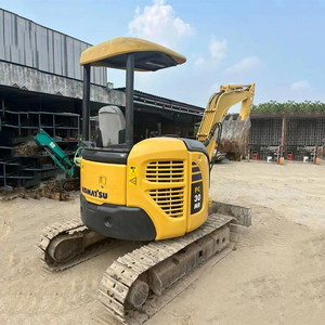 Excavadora de cadenas usada KOMATSU PC3-MR-3 de 3 toneladas, miniexcavadora hidráulica de 0.09 cbm, equipo Komatsu incluye motor, bomba, caja de cambios y engranajes. - Product Image 6