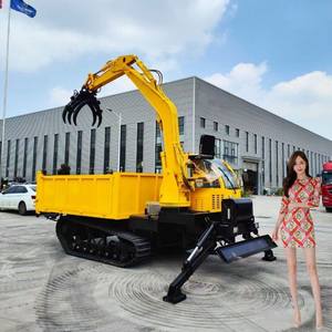 Livraison gratuite réparation de chaussée de voie 6ton Machine 7ton chenille avec changement rapide - Product Image 6