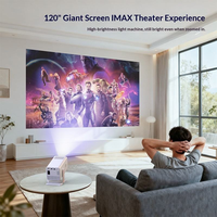 HM103 4K HD 1080P Android13 Smart Full LED Mini projecteur portable sans fil
