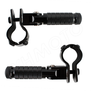 YHMOTO Folding <b>Footrest</b> Pedals Clamp for Honda CRF1100L 1000L NC750X CB500X CMX500 - Product Image 2