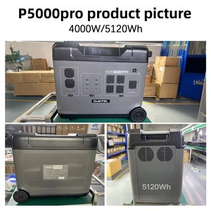 3600W Portable Solar Trolley Power Station 3 KWh High-Power <b>Mobile</b> Energy Storage Unit <b>Battery</b> P5000 PLUS High-Power 3600W Outpu - Product Image 4