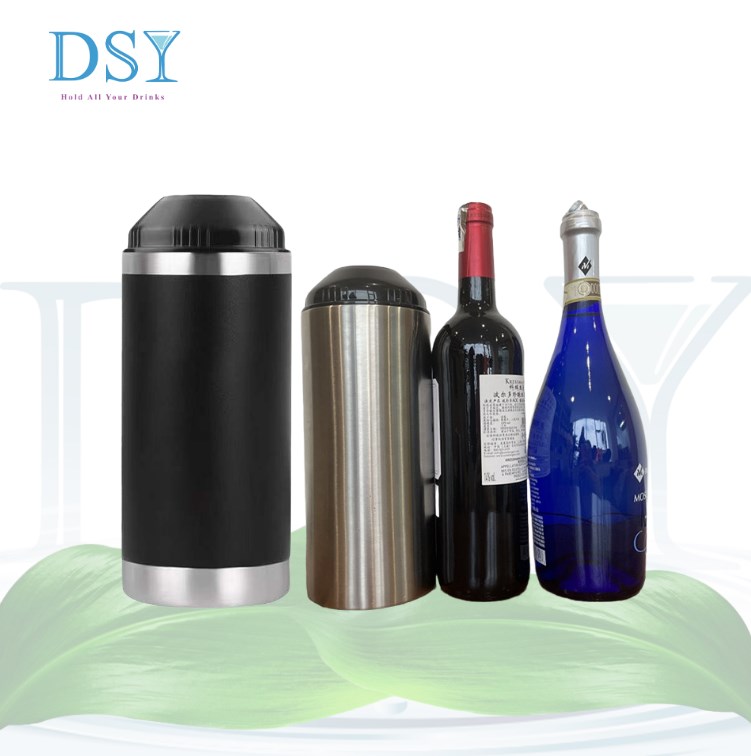 25 унций/750 мл изолированный двойной стенок из нержавеющей стали ведро для пива шампанского охладитель винных бутылок охладитель