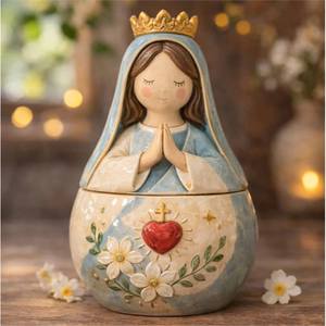 Nuevo Molde de Resina Hecho a Mano para Adornos de Ángel Jesús, Adorable Regalo de Bautizo, Recuerdo, Figuras de Rosario, Decoración del Hogar - Product Image 5