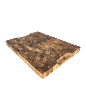 <span class=keywords><strong>Walnut</strong></span> End hạt <span class=keywords><strong>butcher</strong></span> khối thớt cho nhà bếp với nước trái cây rãnh thớt với xử lý cho bất kỳ loại thịt - Product Image 4