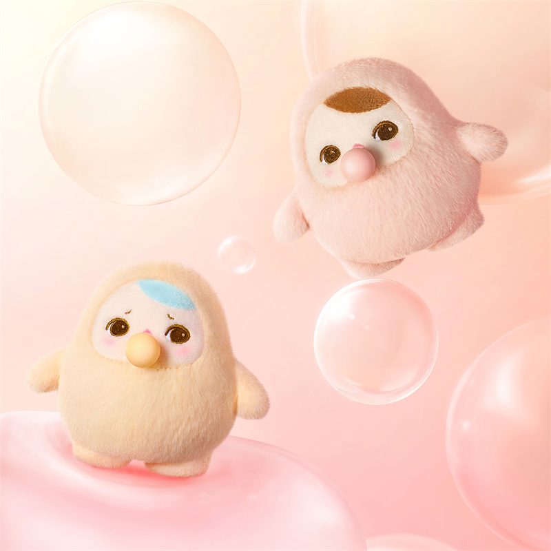 ポップマートPUCKY BEANIE BUBBLE UPぬいぐるみ シークレット POPMART PUCKY beanie Bubble Up Plush Pendant Series Blind