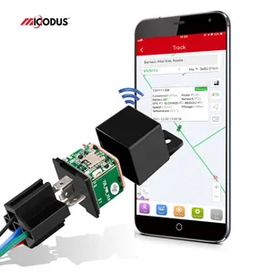 免费跟踪软件Micodus MV720远程发动机停止摩托车继电器全球定位系统装置隐藏设计切断燃油全球定位系统汽车定位器