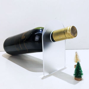 Support de caddie à <span class=keywords><strong>vin</strong></span> acrylique vierge par Sublimation pour cadeaux d'affaires personnalisés - Product Image 3