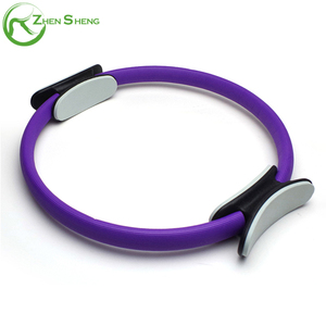 Anneaux de Yoga et <span class=keywords><strong>Pilates</strong></span> Magiques en Fibre de Verre à Double Poignée Zhensheng, Taille 12"/14", Couleur et Logo Personnalisables, Modèle YPPR - Product Image 3