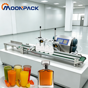 Máquina de Llenado Moonpack MP-4H1200, Bomba PERISTALTICA para Perfumes, Llenadora de Múltiples Cabezales para Agua con Máquina de Llenado - Product Image 1