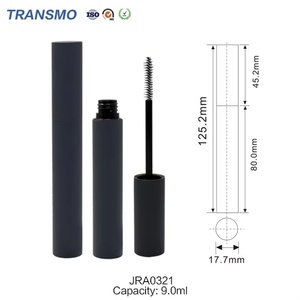 Tube de mascara vide de rechange 9 ml pour huile, emballage innovant en verre pour eye-liner, flacon de mascara doré - Product Image 2