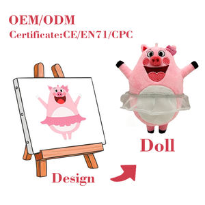 دمى أسد محشوة مخصصة وشخصية، ألعاب حيوانات ناعمة محشوة بقطن البولي بروبيلين للأطفال لتخفيف التوتر، مصنوعة من مواد فائقة النعومة - Product Image 3