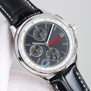 Chất Lượng Hàng Đầu 41Mm Quay Số Lớn Biểu Tượng Tùy Chỉnh Hàng Không Chronograph Tự Động Cơ Khí Phong Trào Xem Cho Nam Giới - Product Image 4