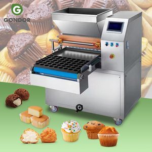 Petite machine industrielle automatique de remplissage de pâte à gâteau, de crème et de muffins pour la Chine - Product Image 1
