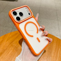 Coque de téléphone magnétique puissante en gros pour les nouveaux iPhone 18, tous modèles 17, 16, 15, 14 – Housse antichoc avec protection de caméra surélevée