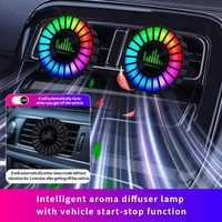 Lumières de rythme de ramassage en plastique lumière d'ambiance RVB pour voitures lumière d'ambiance de sortie de voiture magnétique Usb
