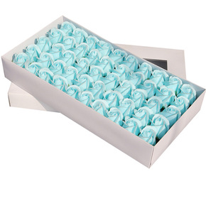 INUNION Venta al por Mayor de Fábrica 50 Piezas Cabezas de <span class=keywords><strong>Rosas</strong></span> de Jabón en Caja de Regalo con Aroma Floral para Bodas y Fiestas Flores de Jabón Artificiales Decorativas - Product Image 6