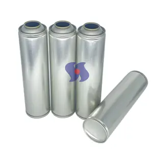 Suppliers Factory Metal Can Diameter 52x195mm Hair Spray Aerosol Tin Empty Paint Spray Can