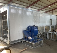 Ligne de peinture en poudre automatique à haute efficacité, installation de peinture par pulvérisation pour profilés en aluminium