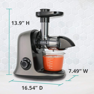 Extractor de Jugos Prensado en Frío de 1000w, Potente y de Alto Rendimiento, con Doble Tubería de Descarga, Envío en EE. UU. - Product Image 6
