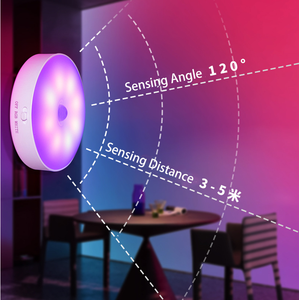 ไฟกลางคืน LED วัสดุ ABS อัจฉริยะพร้อมแม่เหล็ก & เซ็นเซอร์ไฟ LED เหนี่ยวนำการเคลื่อนไหวบนเตียงสำหรับใช้ในห้อง - Product Image 5