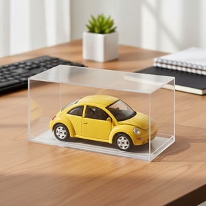 China Manufacturer Custom Clear Acrylic for Silk-Screen Printed Display Case with Custom Thickness for 1/32 Scale Cars - Product Image 1