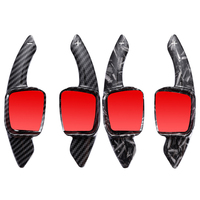 Palanca de cambios con impresión de fibra de carbono ABS para Volkswagen Amarok VW Jetta Nivus Virtus T-Cross Golf MK8 R GTI Crossfox