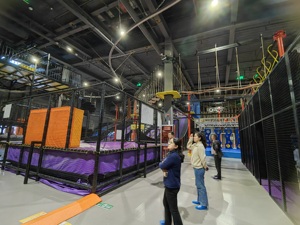 <span class=keywords><strong>Plan</strong></span> <span class=keywords><strong>de</strong></span> <span class=keywords><strong>Negocios</strong></span> para Parques Temáticos, Parque <span class=keywords><strong>de</strong></span> Trampolines Cubierto con Circuito Ninja - Product Image 3