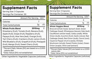 Capsule di Frutta e Verdura a Marchio Privato, Integratore Energetico Naturale e Biologico per Migliorare l'Immunità negli Adulti - Product Image 3