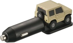 Accessoires intérieurs pour voiture Japna Car Mate Suzuki Jimny, produit <span class=keywords><strong>officiel</strong></span> sous licence NZ667, 1 pièce, <span class=keywords><strong>chargeur</strong></span> USB pour voiture en forme de Jimny, JB74 JB64 - Product Image 5