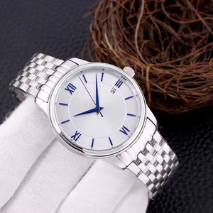 Hot Selling New Trend 40.5mm Round Large Dial Calendar Timing Business Stainless Steel Hollow Automatic <b>Mechanical</b> Men's <b>Watch</b> - Product Image 4