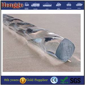 Varilla Acrílica Transparente en Espiral Cuadrada Extruida - Product Image 2