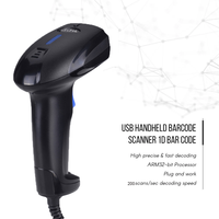 Lecteur de code-barres Bluetooth laser 1D compatible avec Android/IOS/Windows/Mac