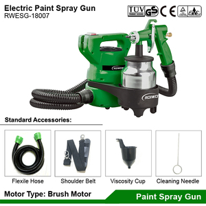 800W alimenté Portable électrique <span class=keywords><strong>pistolet</strong></span> à peinture outil HVLP Airless pulvérisateur <span class=keywords><strong>pistolet</strong></span> <span class=keywords><strong>voiture</strong></span> mur peinture Machine électrique peinture pistolets à peinture - Product Image 6