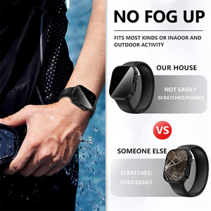 Funda de privacidad para <span class=keywords><strong>Apple</strong></span> <span class=keywords><strong>Watch</strong></span> 11, Protector de pantalla, película de vidrio templado antiespía, cubierta dura para PC, parachoques para IWatch 42mm 46mm - Product Image 5