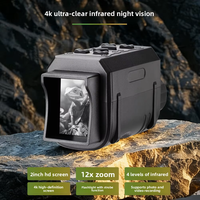 Produsen Teleskop Monokuler Baru untuk Luar Ruangan 4K HD Cahaya Rendah Warna Penuh Hitam Penuh D911 Penglihatan Malam Inframerah Memori 32G