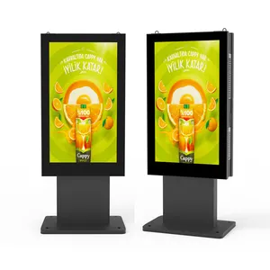 Display led iklan papan reklame display matriks LED kustom pabrik untuk wayfinding