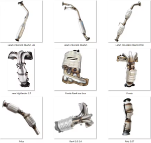 Nuevo Convertidor Catalítico de Escape de Repuesto de Acero Inoxidable S409 para Hilux Reiz Land Cruiser - Product Image 3
