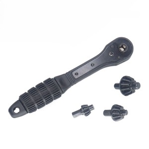 Customizable 10/13/16mm Carbon Steel Aircraft Drill Chuck Key Ratchet Wrench Plastic Handle Quick Labor-Saving <strong>Hand</strong> <strong>Tool</strong> for DIY - Product Image 1