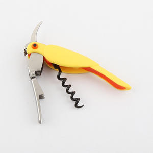 Ouvre-bouteille créatif en forme de perroquet, en alliage de zinc et ABS, 12,4 cm, ouvre-vin et ouvre-bière multifonctionnel, fabriqué à Yangjiang - Product Image 2