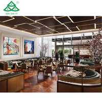 Chaises de banquet personnalisées de luxe léger, durables et écologiques, tables en bois massif, ensembles de meubles pour hôtels et restaurants, vente en gros OEM