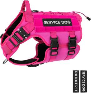 Free Sample Durable <b>Dog</b> Tactical Vest Pet Cooling Coat Heavy Duty Outdoor Pet Training Chest <b>Dog</b> Harness and <b>Leashes</b> - Product Image 5