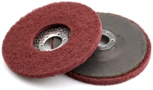 PANGEA Meule en fibre de nylon Disque abrasif non tissé pour polir l'acier inoxydable - Product Image 4
