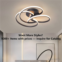 Plafonnier LED contemporain, design géométrique élégant, éclairage moderne minimaliste pour chambre à coucher, couloir, salle à manger