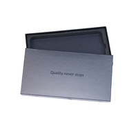 Boîte d'emballage cadeau personnalisée, boîte neutre en deux parties, boîte d'emballage en papier pour étui de téléphone