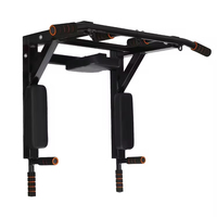 Équipement de fitness multifonctionnel pour la maison : Support de barre de traction mural en métal pour exercices de musculation