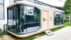 Cápsula Espacial Prefabricada para Exteriores, Casa Cápsula Móvil, Cabaña Moderna Diseñada para Resorts, Parques de Ocio, Aldeas Turísticas y Campamentos - Product Image 2