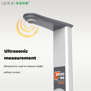 Báscula Digital Ultrasónica para <span class=keywords><strong>Adultos</strong></span> para Medir Peso y Estatura en Clínicas, con Cálculo de IMC - Product Image 3