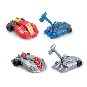 Coches de Combate RC de 2.4G y 6 Canales, Juego de Batalla Slingshot Vs Hammer, Juguete de Carreras con Control Remoto para Niños, Interior y Exterior - Product Image 5