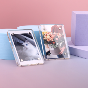 Tủ lạnh từ instax mini Acrylic khung ảnh 2x3 Acrylic hình ảnh hiển thị khung từ - Product Image 1