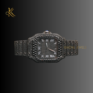 นาฬิกาเพชรโมอิสสำหรับผู้หญิงดีไซน์หรูหรามีรายละเอียดเป็นประกายสวมใส่สบายระดับพรีเมียมและรูปลักษณ์แฟชั่นระดับสูงแบบคลาสสิก - Product Image 5